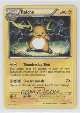 2015 Pokémon XY - BREAKthrough - [Base] #49 - Raichu