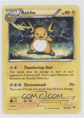 2015 Pokémon XY - BREAKthrough - [Base] #49 - Raichu