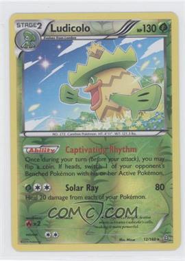 2015 Pokémon XY - Primal Clash - [Base] - Reverse Foil #12 - Ludicolo