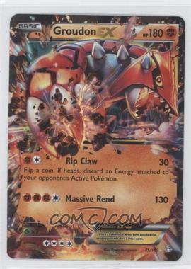 2015 Pokémon XY - Primal Clash - [Base] #85 - Groudon EX