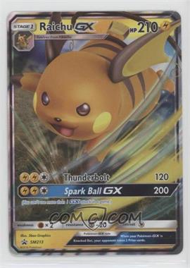 2016-21 Pokémon Sun & Moon - Black Star Promos #SM213 - Raichu GX