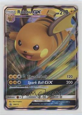 2016-21 Pokémon Sun & Moon - Black Star Promos #SM213 - Raichu GX