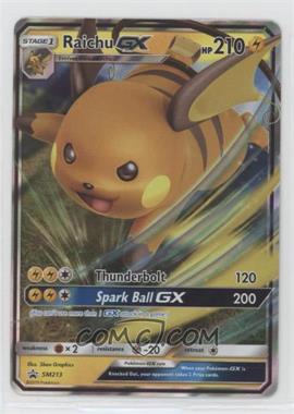 2016-21 Pokémon Sun & Moon - Black Star Promos #SM213 - Raichu GX