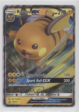 2016-21 Pokémon Sun & Moon - Black Star Promos #SM213 - Raichu GX