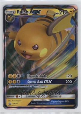 2016-21 Pokémon Sun & Moon - Black Star Promos #SM213 - Raichu GX