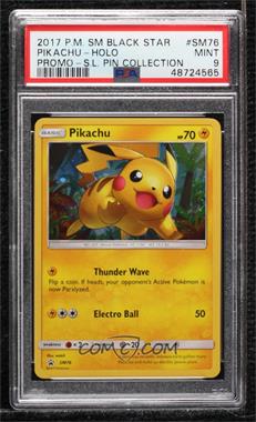 2016-21 Pokémon Sun & Moon - Black Star Promos #SM76 - Holo - Pikachu [PSA 9 MINT]