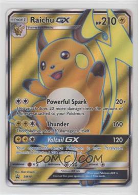 2016-21 Pokémon Sun & Moon - Black Star Promos #SM90.1 - Raichu GX (Full Art Holo)