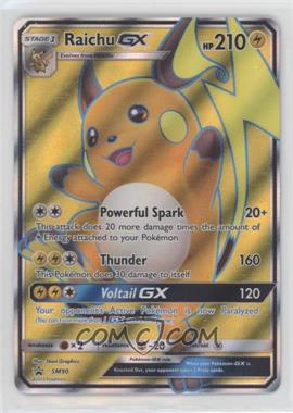 2016-21 Pokémon Sun & Moon - Black Star Promos #SM90.1 - Raichu GX (Full Art Holo)