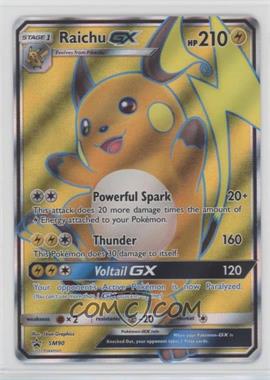 2016-21 Pokémon Sun & Moon - Black Star Promos #SM90.1 - Raichu GX (Full Art Holo)