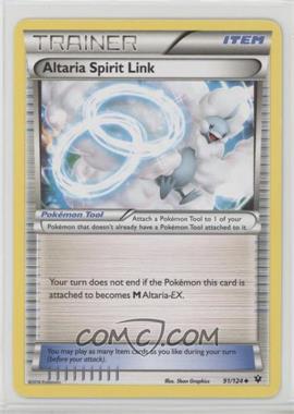 2016 Pokemon XY - Fates Collide - [Base] #91 - Altaria Spirit Link