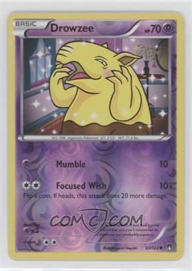 2016 Pokémon XY - Breakpoint - [Base] - Reverse Foil #50 - Drowzee [EX to NM]