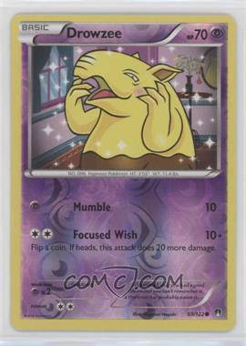 2016 Pokémon XY - Breakpoint - [Base] - Reverse Foil #50 - Drowzee