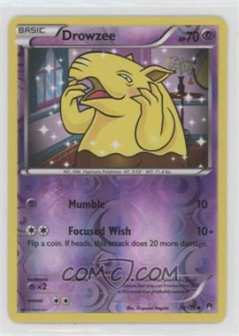 2016 Pokémon XY - Breakpoint - [Base] - Reverse Foil #50 - Drowzee