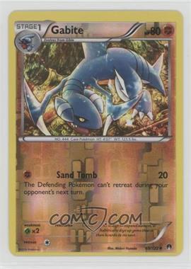 2016 Pokémon XY - Breakpoint - [Base] - Reverse Foil #69 - Gabite