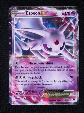 2016 Pokémon XY - Breakpoint - [Base] #52 - Espeon EX