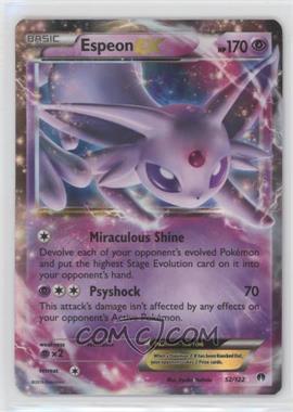 2016 Pokémon XY - Breakpoint - [Base] #52 - Espeon EX