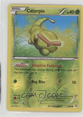 2016 Pokémon XY - Generations - [Base] - Reverse Foil #3 - Caterpie