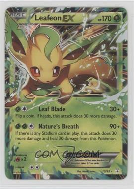 2016 Pokémon XY - Generations - [Base] #10 - Leafeon EX [EX to NM]