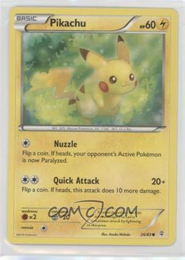 2016 Pokémon XY - Generations - [Base] #26.1 - Pikachu