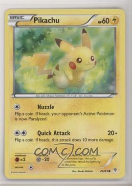 2016 Pokémon XY - Generations - [Base] #26.1 - Pikachu