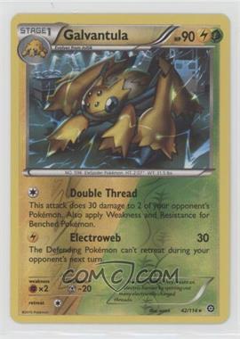 2016 Pokémon XY - Steam Siege - [Base] - Reverse Foil #42 - Galvantula