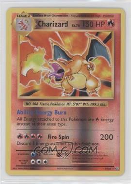 2016 Pokémon XY Evolutions - 20th Anniversary [Base] - Reverse Foil #11 - Charizard