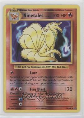 2016 Pokémon XY Evolutions - 20th Anniversary [Base] - Reverse Foil #15 - Ninetales