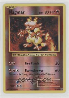 2016 Pokémon XY Evolutions - 20th Anniversary [Base] - Reverse Foil #20 - Magmar