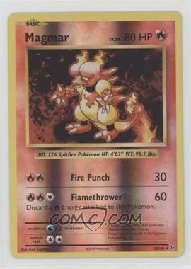 2016 Pokémon XY Evolutions - 20th Anniversary [Base] - Reverse Foil #20 - Magmar