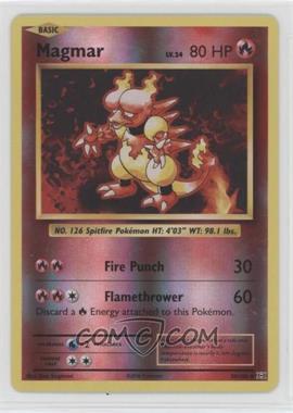 2016 Pokémon XY Evolutions - 20th Anniversary [Base] - Reverse Foil #20 - Magmar