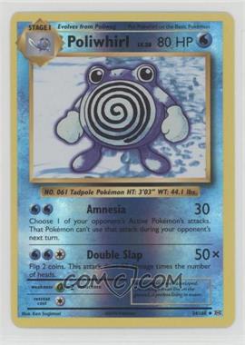 2016 Pokémon XY Evolutions - 20th Anniversary [Base] - Reverse Foil #24 - Poliwhirl