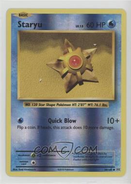 2016 Pokémon XY Evolutions - 20th Anniversary [Base] - Reverse Foil #30 - Staryu