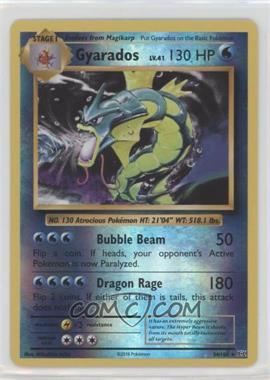 2016 Pokémon XY Evolutions - 20th Anniversary [Base] - Reverse Foil #34 - Gyarados