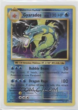 2016 Pokémon XY Evolutions - 20th Anniversary [Base] - Reverse Foil #34 - Gyarados