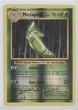 2016 Pokémon XY Evolutions - 20th Anniversary [Base] - Reverse Foil #4 - Metapod