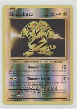 2016 Pokémon XY Evolutions - 20th Anniversary [Base] - Reverse Foil #41 - Electabuzz