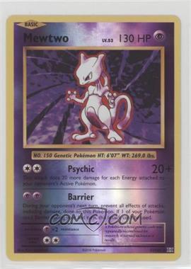 2016 Pokémon XY Evolutions - 20th Anniversary [Base] - Reverse Foil #51 - Mewtwo