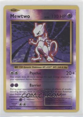 2016 Pokémon XY Evolutions - 20th Anniversary [Base] - Reverse Foil #51 - Mewtwo