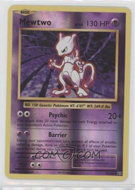 2016 Pokémon XY Evolutions - 20th Anniversary [Base] - Reverse Foil #51 - Mewtwo