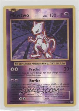 2016 Pokémon XY Evolutions - 20th Anniversary [Base] - Reverse Foil #51 - Mewtwo