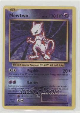 2016 Pokémon XY Evolutions - 20th Anniversary [Base] - Reverse Foil #51 - Mewtwo