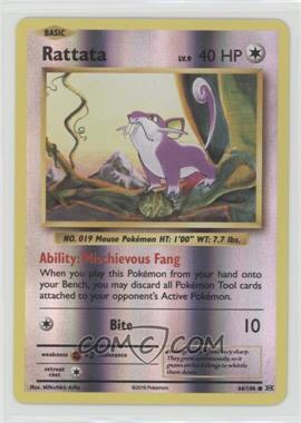 2016 Pokémon XY Evolutions - 20th Anniversary [Base] - Reverse Foil #66 - Rattata