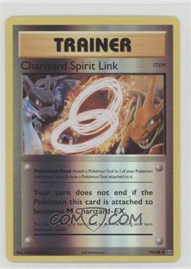 2016 Pokémon XY Evolutions - 20th Anniversary [Base] - Reverse Foil #75 - Charizard Spirit Link