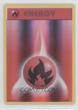 2016 Pokémon XY Evolutions - 20th Anniversary [Base] - Reverse Foil #92 - Fire Energy [EX to NM]