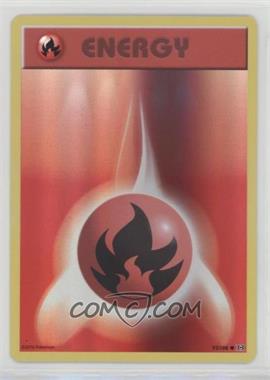 2016 Pokémon XY Evolutions - 20th Anniversary [Base] - Reverse Foil #92 - Fire Energy