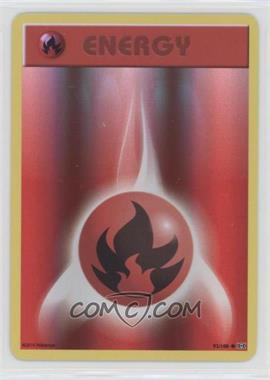 2016 Pokémon XY Evolutions - 20th Anniversary [Base] - Reverse Foil #92 - Fire Energy