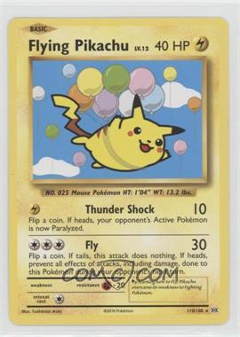 2016 Pokémon XY Evolutions - 20th Anniversary [Base] #110 - Secret - Flying Pikachu