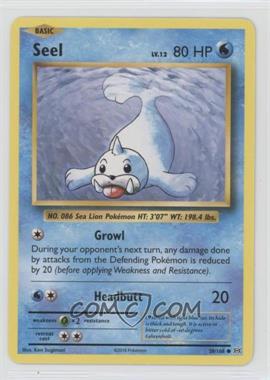 2016 Pokémon XY Evolutions - 20th Anniversary [Base] #28 - Seel [Noted]