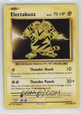 2016 Pokémon XY Evolutions - 20th Anniversary [Base] #41.1 - Electabuzz