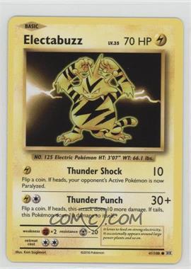 2016 Pokémon XY Evolutions - 20th Anniversary [Base] #41.1 - Electabuzz